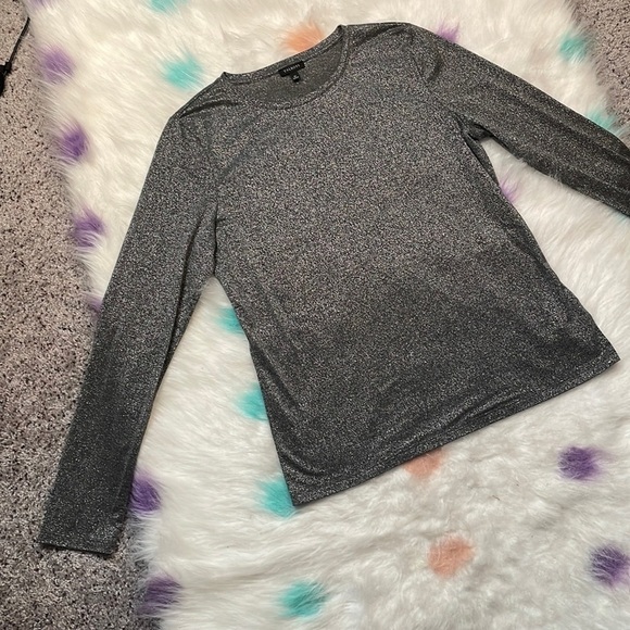 Talbots Sparkle Long Sleeve Woman’s Shirt Size‎ Medium - Picture 2 of 6